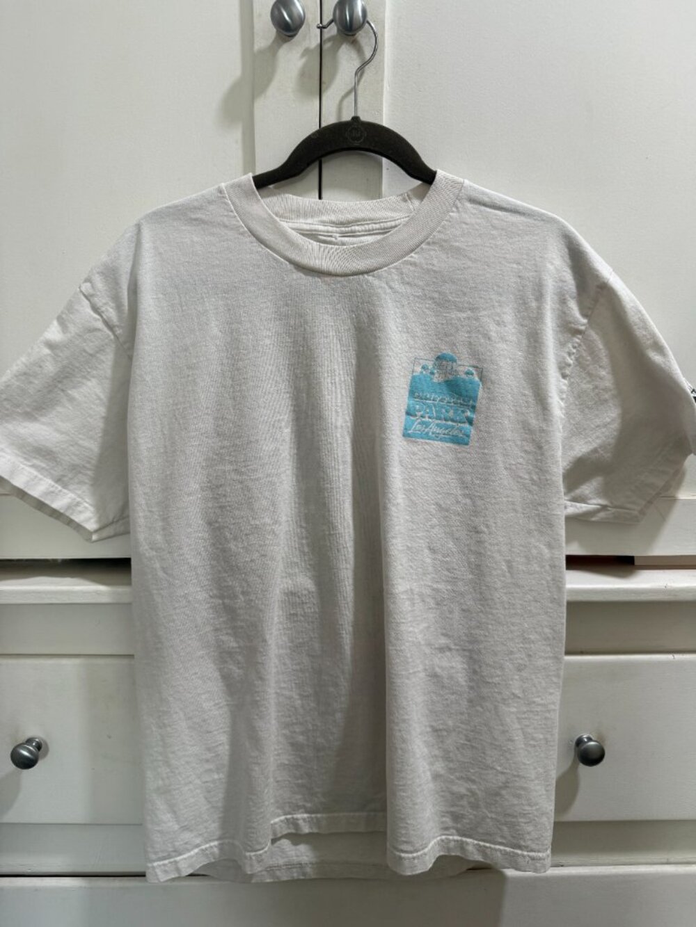 House x OBEY Griffith Park Classic T-Shirt Mens Lg White LA Graphic Tee